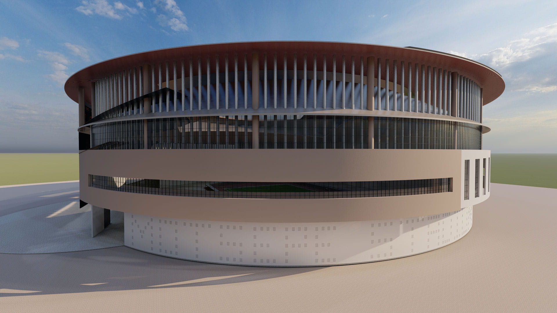 Mamelodi Sundowns FC Stadium Back View