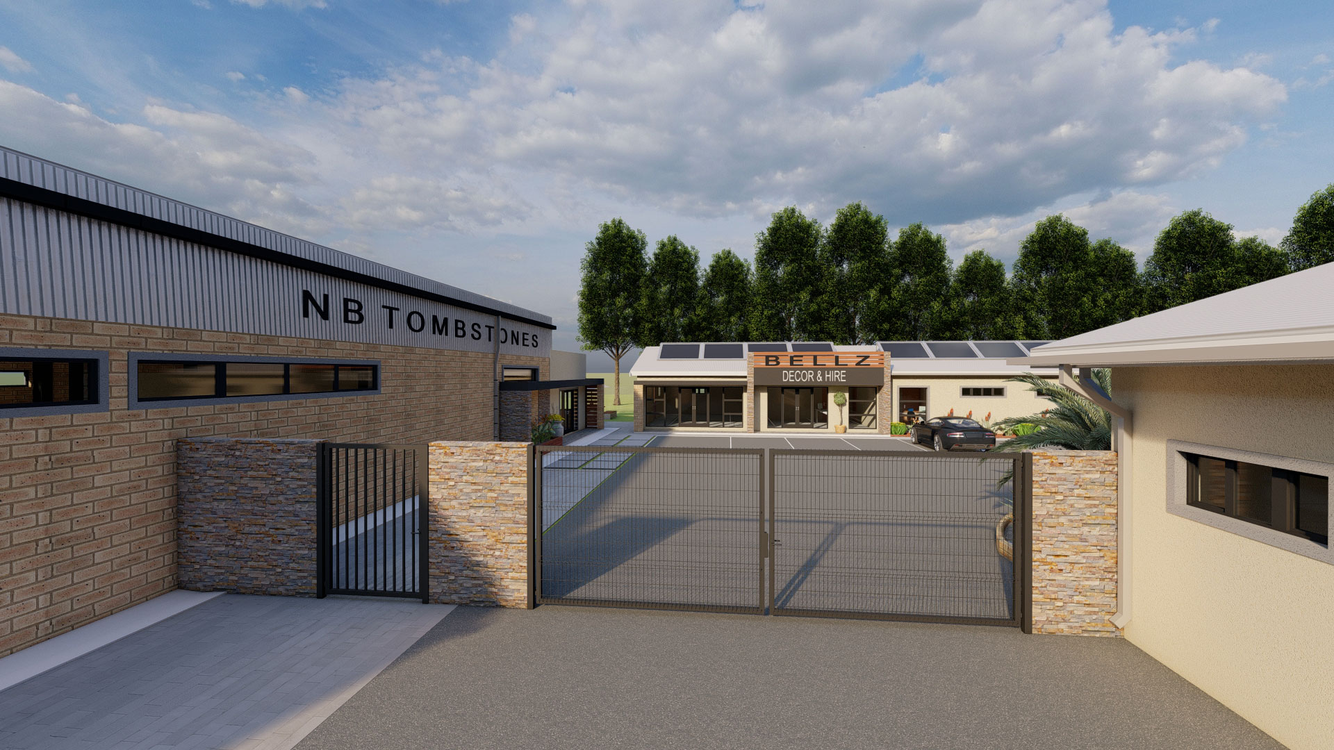 Kwa-Nodada Classic Funerals closed gate