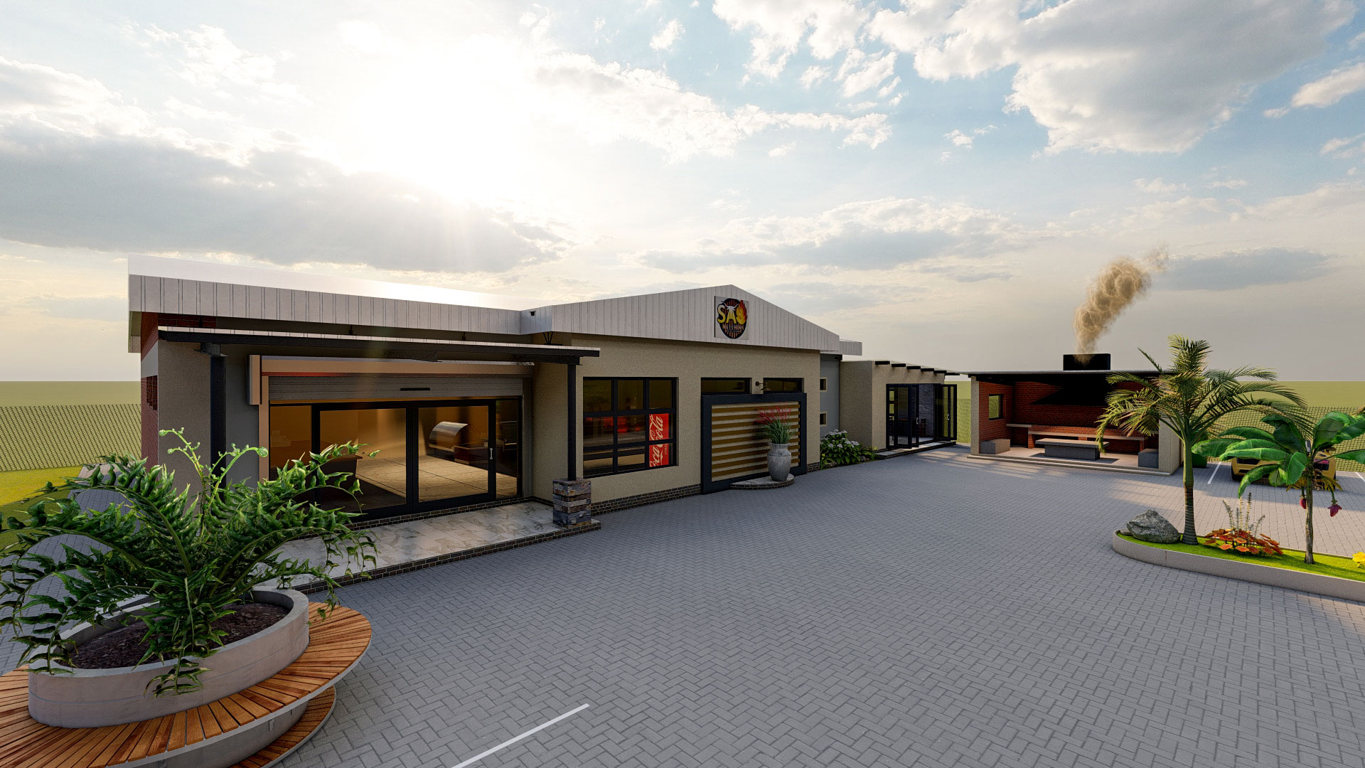 SA Butchery and grill yard
