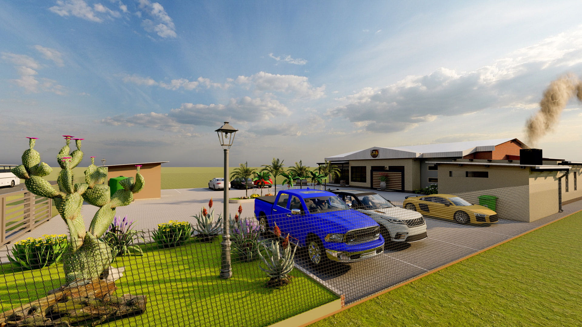 SA Butchery and grill parking