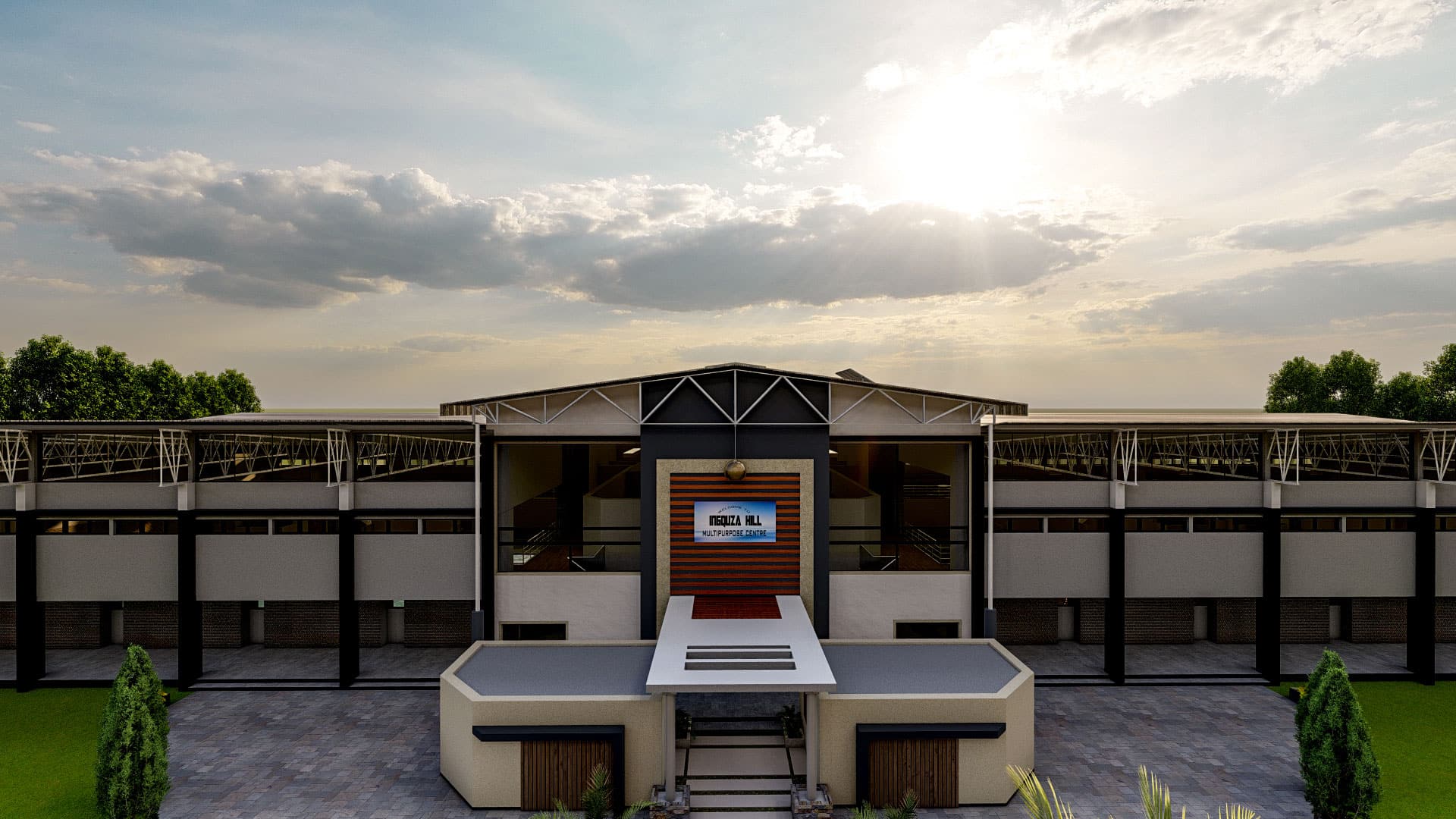 Ingquza Hills Sport Centre Aerial View